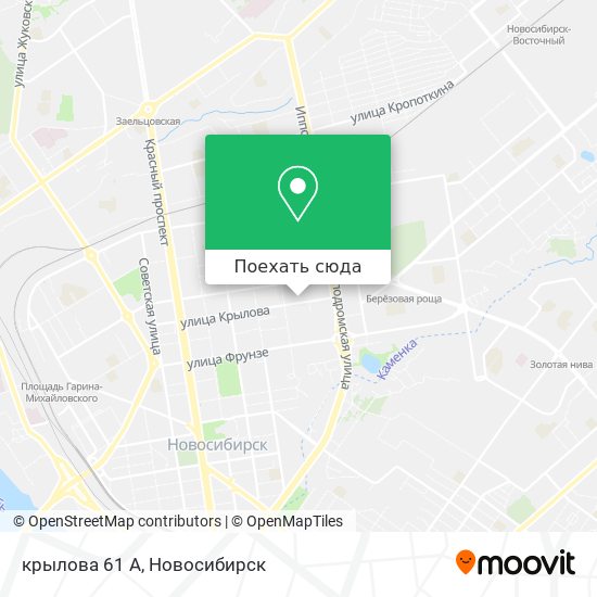 Карта крылова 61 А