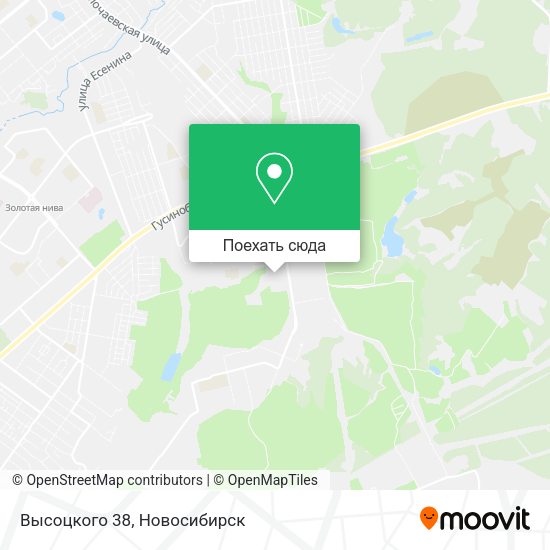 Карта Высоцкого 38