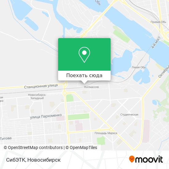 Карта СибЭТК