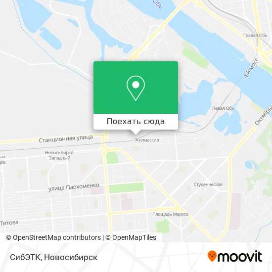 Карта СибЭТК