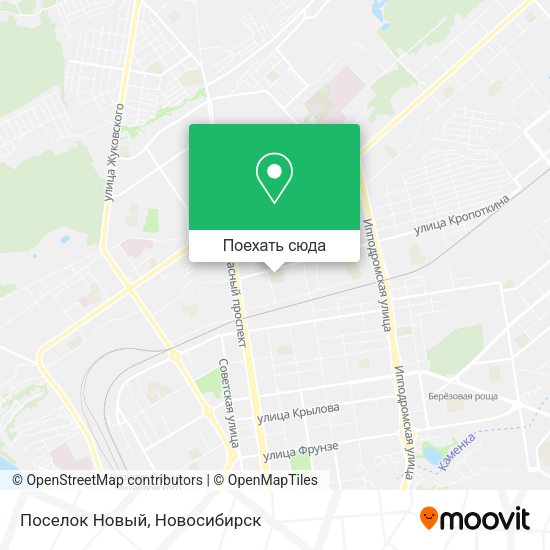Карта Поселок Новый