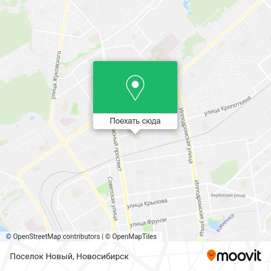 Карта Поселок Новый