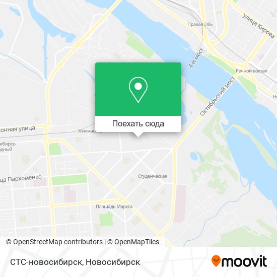 Карта СТС-новосибирск