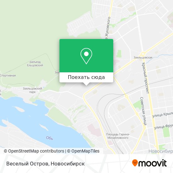 Карта Веселый Остров