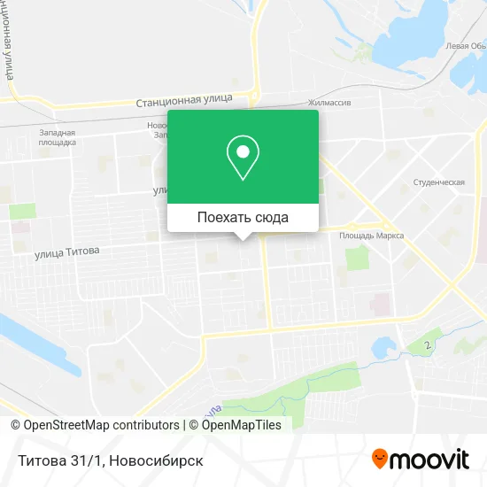 Карта Титова 31/1