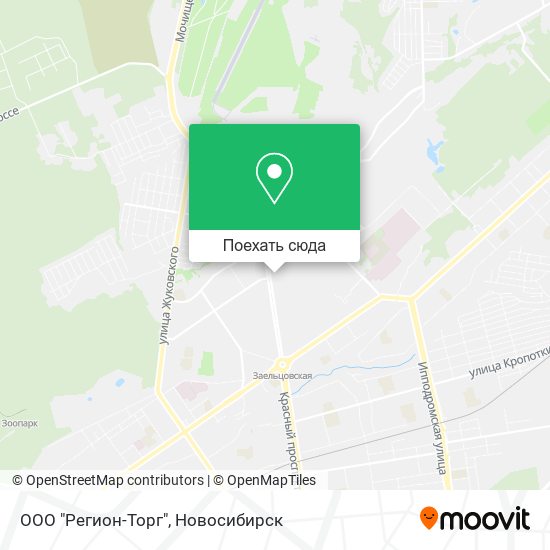 Карта ООО "Регион-Торг"
