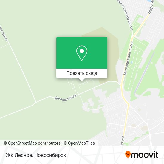 Карта Жк Лесное