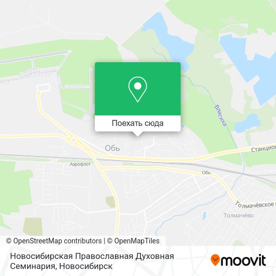 Карта Новосибирская Православная Духовная Семинария