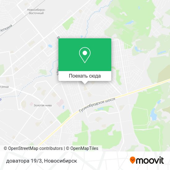 Карта доватора 19/3