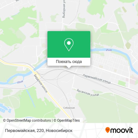 Карта Первомайская, 220