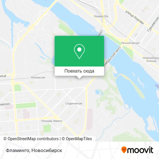 Карта Фламинго