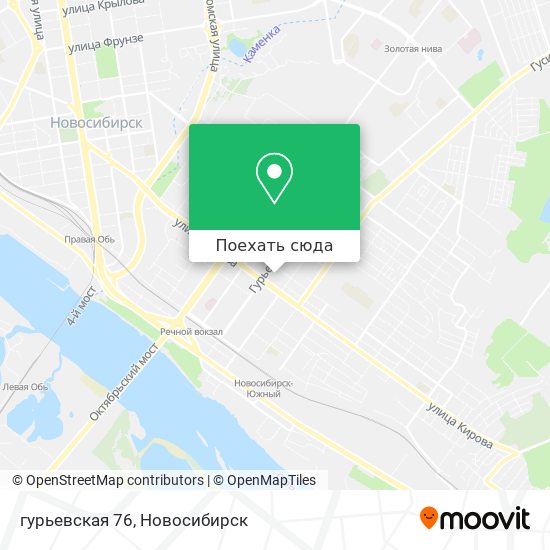 Карта гурьевская 76