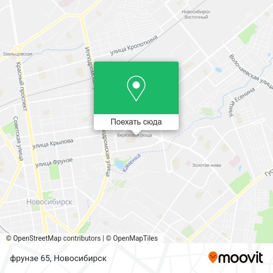 Карта фрунзе 65