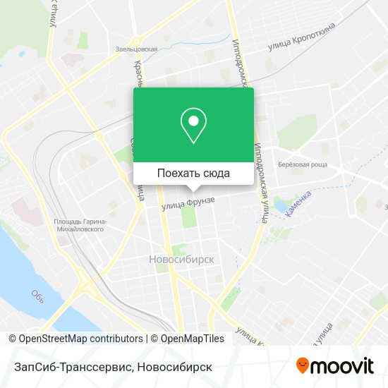Карта ЗапСиб-Транссервис
