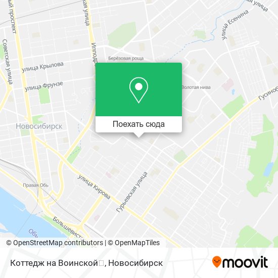 Карта Коттедж на Воинской❤️