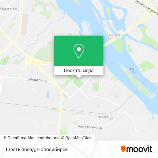 Карта Шесть звезд