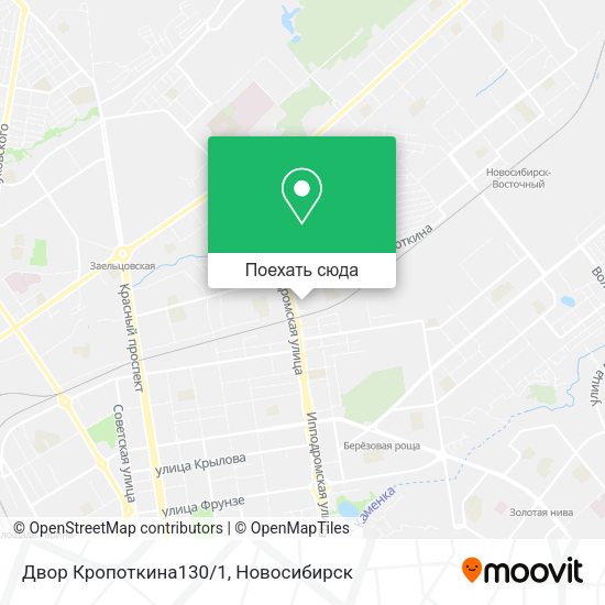 Карта Двор Кропоткина130/1