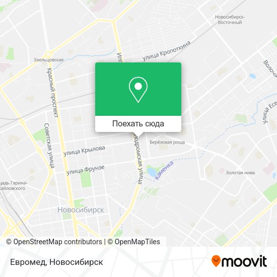 Карта Евромед