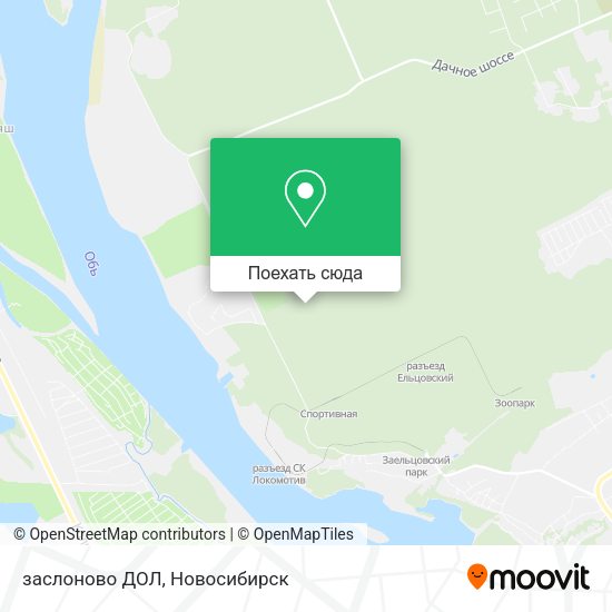 Карта заслоново ДОЛ