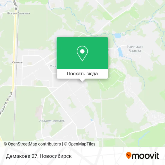 Карта Демакова 27