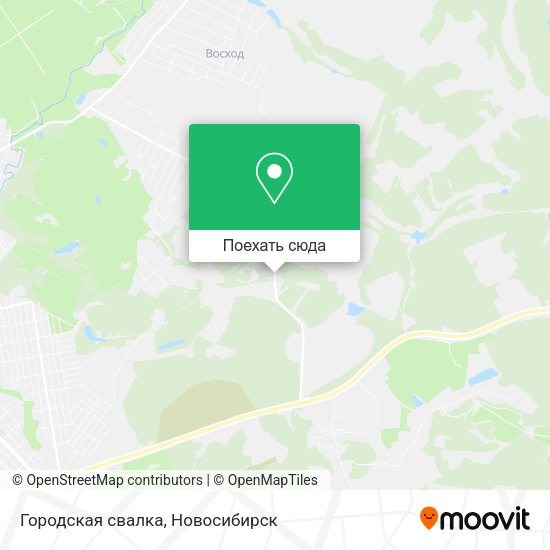 Карта Городская свалка
