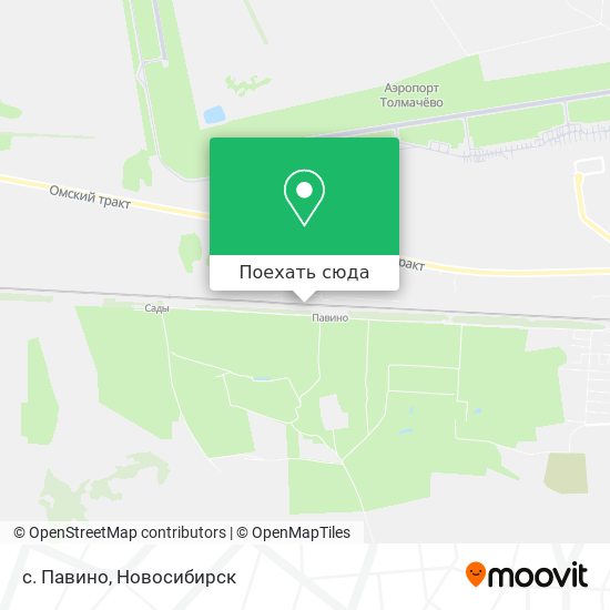 Карта с. Павино
