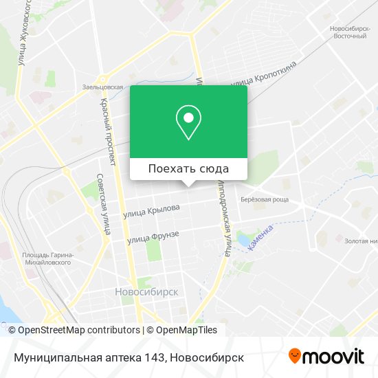 Карта Муниципальная аптека  143
