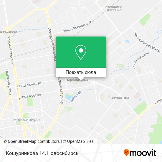 Карта Кошурникова 14