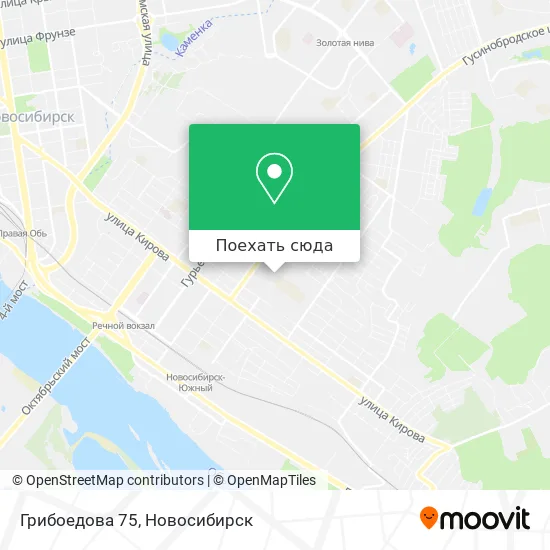 Карта Грибоедова 75