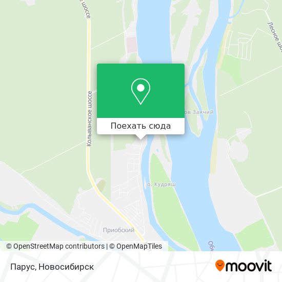 Карта Парус