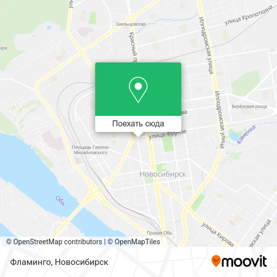 Карта Фламинго