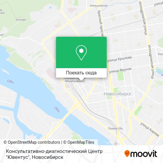 Карта Консультативно-диагностический Центр "Ювентус"
