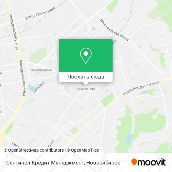 Карта Сентинел Кредит Менеджмент