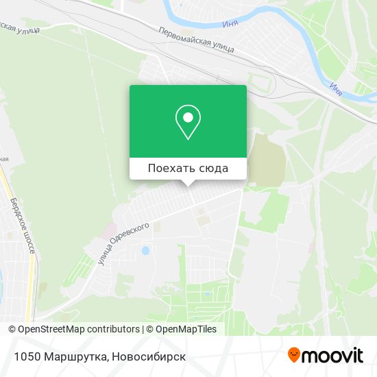 Карта 1050 Маршрутка