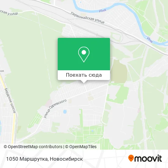 Карта 1050 Маршрутка