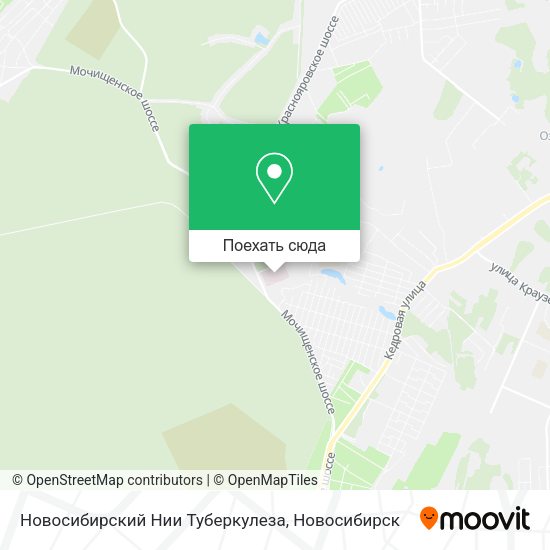Карта Новосибирский Нии Туберкулеза