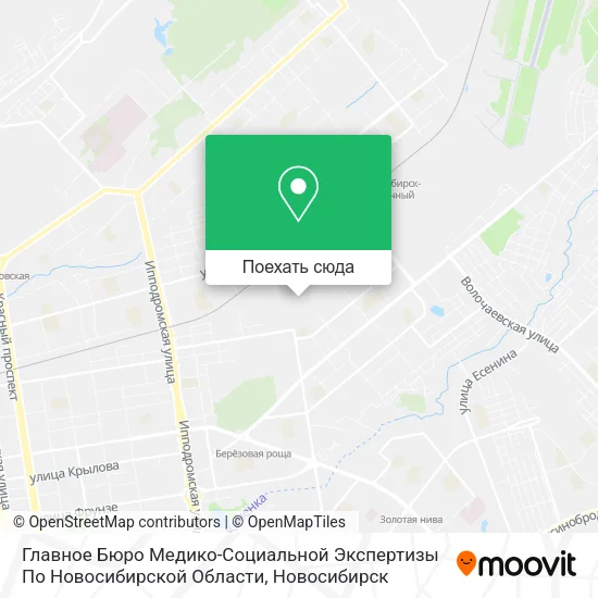 Карта Главное Бюро Медико-Социальной Экспертизы По Новосибирской Области