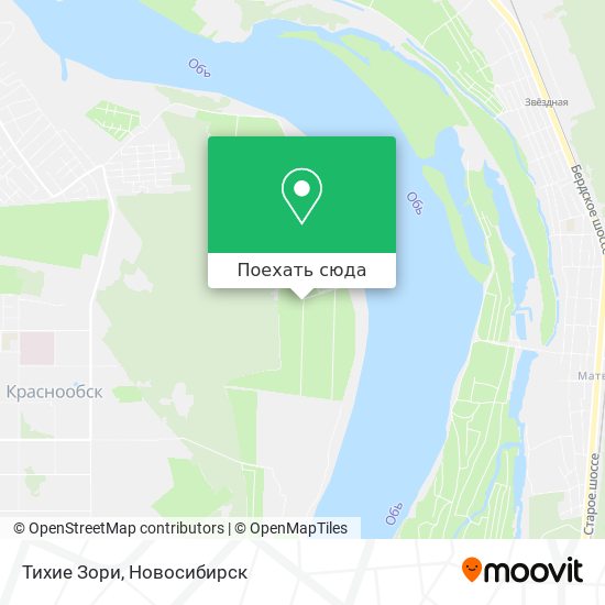 Карта Тихие Зори