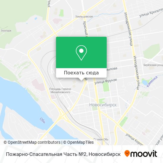 Карта Пожарно-Спасательная Часть №2