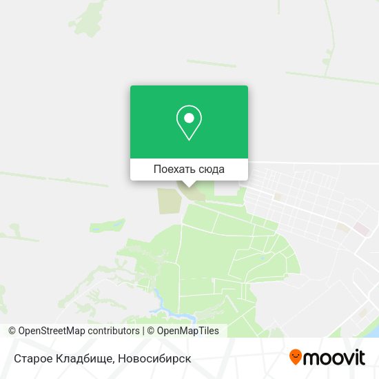 Карта Старое Кладбище