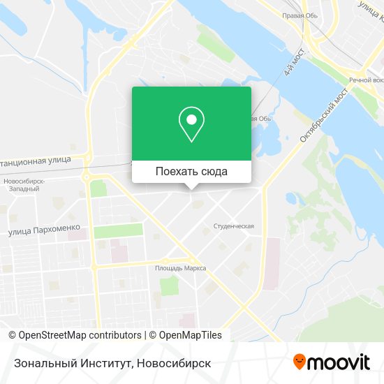 Карта Зональный Институт