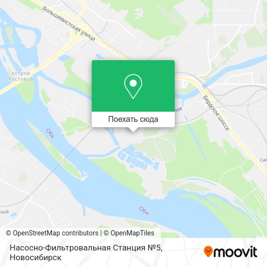 Карта Насосно-Фильтровальная Станция №5