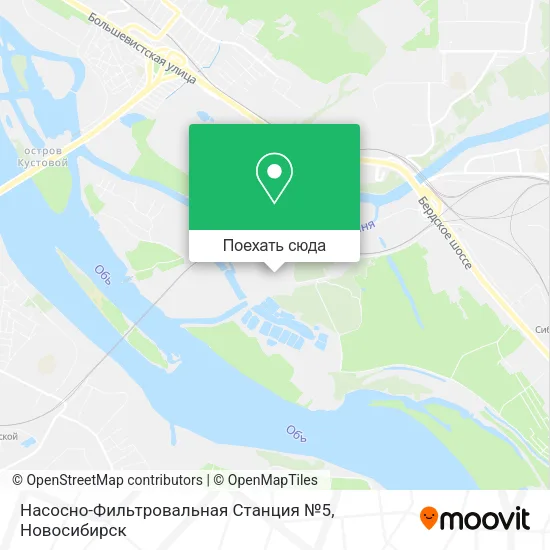 Карта Насосно-Фильтровальная Станция №5