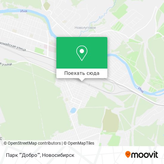 Карта Парк ""Добро""