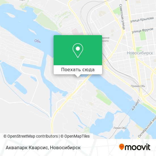 Карта Аквапарк Кварсис