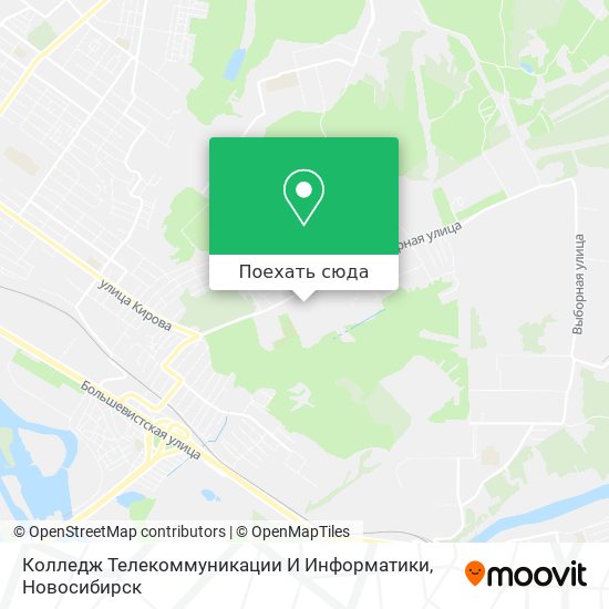 Карта Колледж Телекоммуникации И Информатики