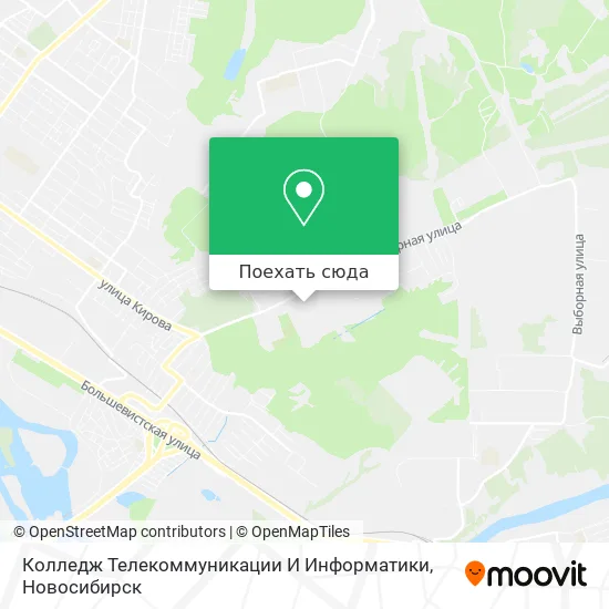 Карта Колледж Телекоммуникации И Информатики