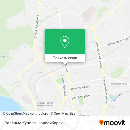 Карта Зелёные Купола