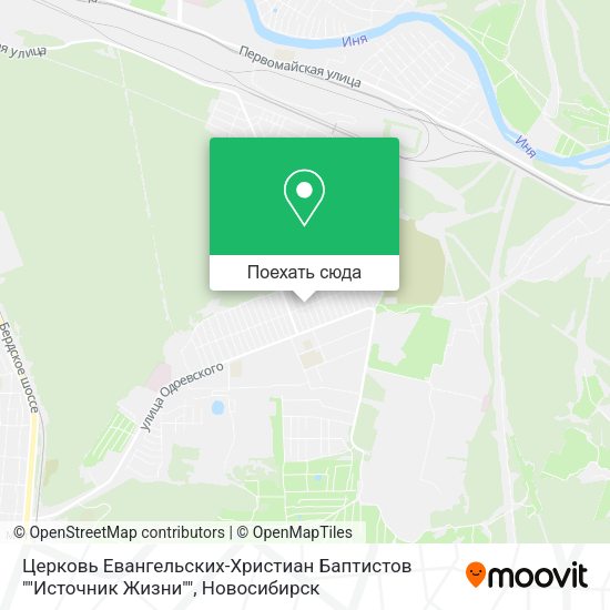 Карта Церковь Евангельских-Христиан Баптистов ""Источник Жизни""