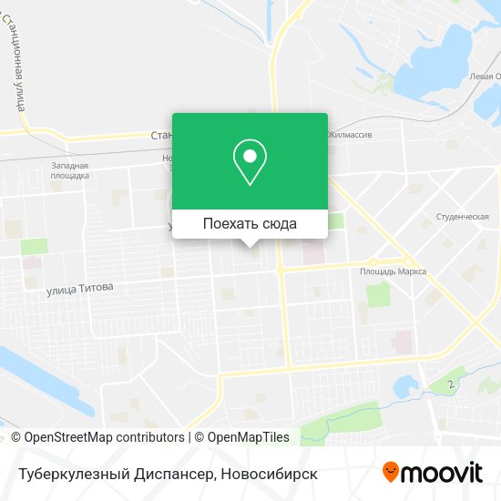 Карта Туберкулезный Диспансер